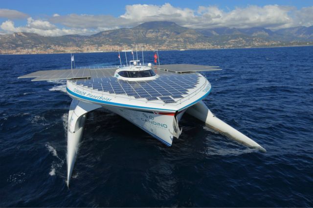 [En fotos]: el bote más grande del mundo que funciona con energía solar