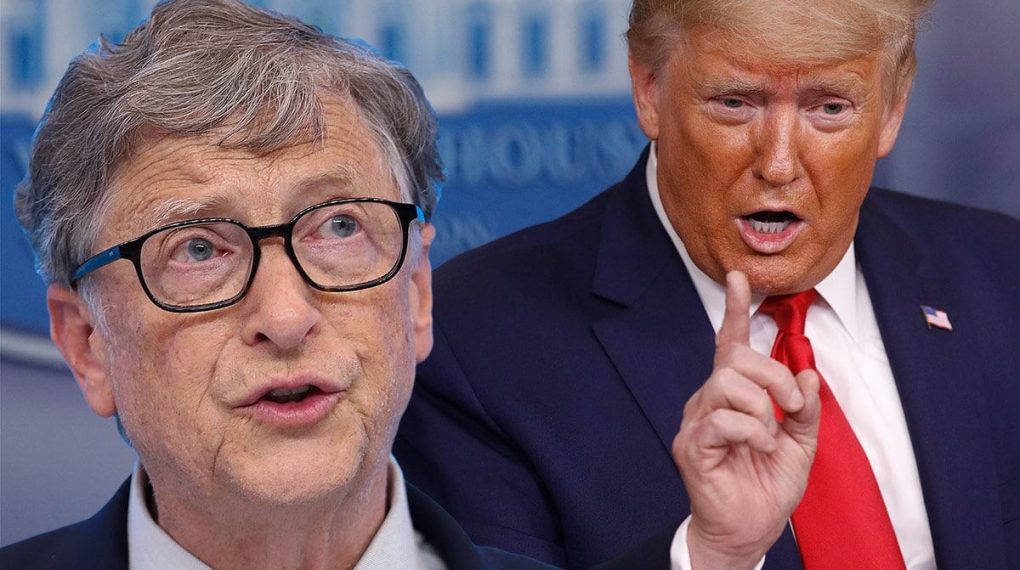 Bill Gates revela el secreto del coctel de medicamentos que toma Donald Trump para casi no sentir sintomas del Covid-19