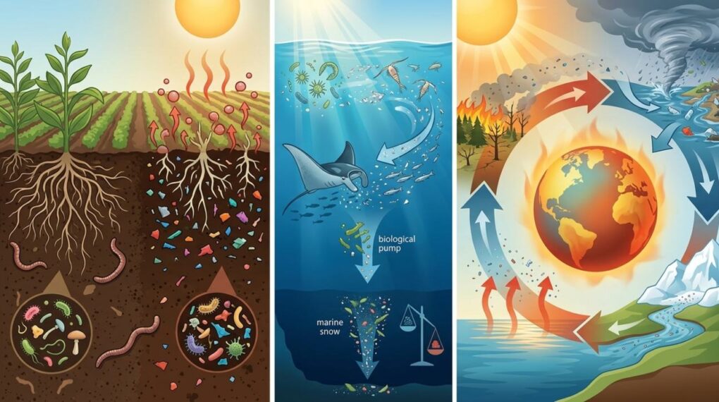 Los microplásticos no solo contaminan, tambien aceleran en secreto el cambio climático